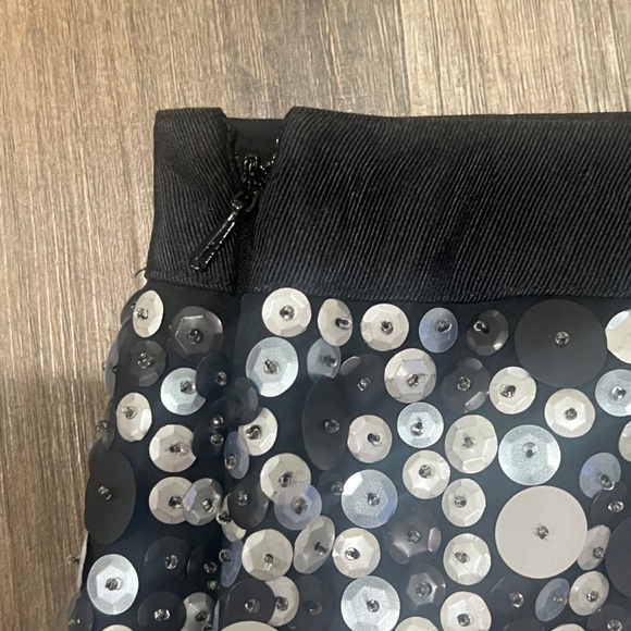 NWT W by Worth Sequined Skirt - Picture 5 of 7